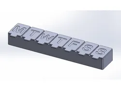 Week Pill Box