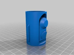 Adapter base for Dyson vacuums (V8, V10, V11) with springy quick release