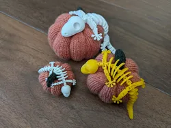 Articulated Flexi Gecko Skeleton