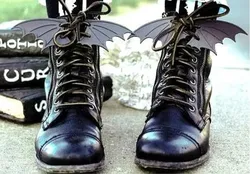 bat wings for shoes Halloween