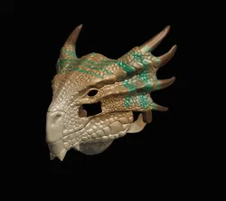 Bronze Dragon Mask