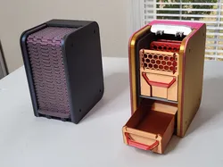 Collectible Card Tambour Box