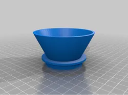 Dosing funnel for 51mm DeLonghi Dedica portafilter