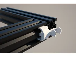 Ender 3 Max HeatBed Cable chain Back Mount