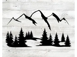 Forest wall art