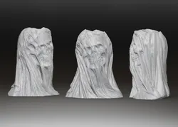 Ghost Bride Skull Planter Vase