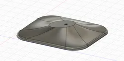 KEF LSX Desk pad / Tischstandfuß