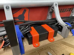 LowRider v4 CNC - Tie Downs to secure 24v Power Supply (AC-DC) to lower strut plate of gantry