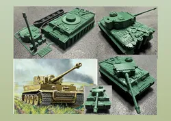 Panzerkampfwagen VI Tiger tank kit card