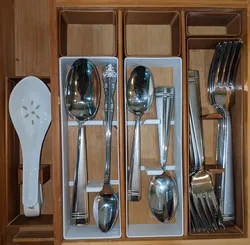 Silverware Separators, Update to include higher capacity holders