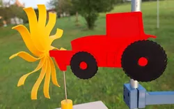 Tractor Windturbine