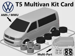 VW T5 Transporter / Multivan Bus Kit Card
