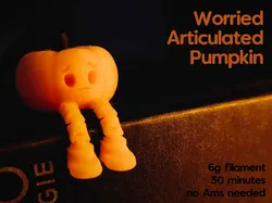 Worried Articulated Pumpkin
