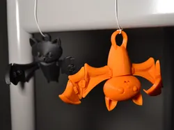 Articulated Bat - Halloween Decoration