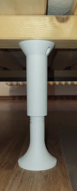 Bed support leg
