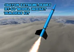 Crayon v2 Extreme Series Model Rocket Builder's Kit