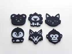 Cute Animal Keychains - 8 Designs