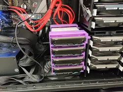 Expansion HDD cage for Fractal Design Define XL Case - More HDDs, More Chia