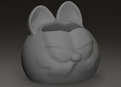 Garfield Planter Flower Pot Candy Bowl