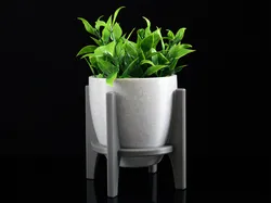 Modern Elevated Planter