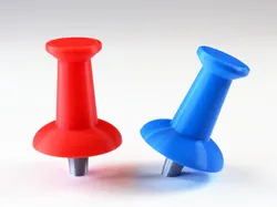 Push Pin Fridge Magnet