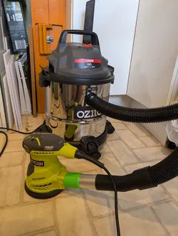 Ryobi Orbital Sander ROS300 Vacuum Adapter for Ozito 1250W 12L Stainless Wet And Dry Vacuum