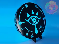 Sheikah Eye Lamp (Zelda Breath of the Wild Fanart)
