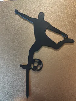 Soccer player topper