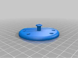 Tamiya trailer hitch plate for bruder trailer conversion