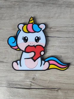 Unicorn Keychain