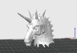 Unicorn-Skull Polygon