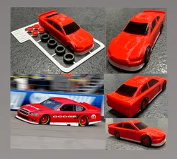 2013 NASCAR Dodge Charger kit card