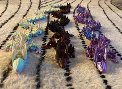 33 inch crystal dragon extra flexi rustic
