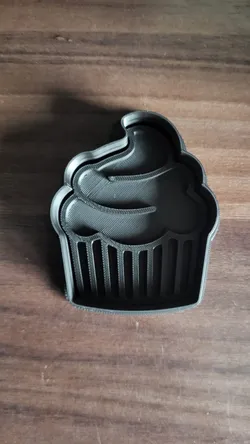 Cupcake cookie cutter