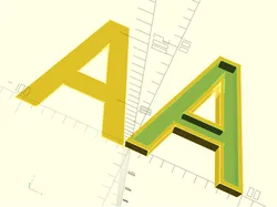 Customizable Flat Lid Letter-Shaped Box