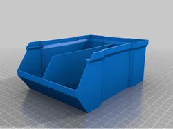 Large Split Stackable container