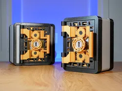 Mini Vault with Lever Tumbler Lock