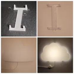 No Drill Hook For IKEA UPPLYST LED wall lamp