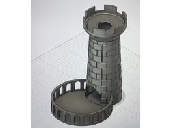 Simple Dice Tower