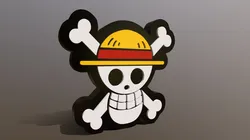 Strawhat LOGO 3D