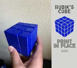 The World’s First Working Print in Place Rubik’s Cube