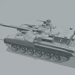 Ukrainian T72 120