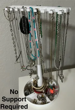 *Updated* Necklace and jewelry holder, various heights