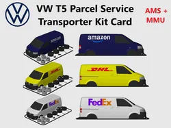 VW T5 Parcel Service Transporter Kit Card (AMS / MMU)