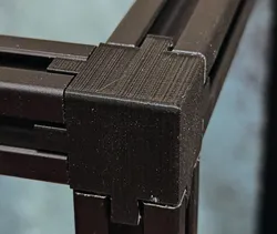 3 way corner bracket for 2020 aluminum extrusion with 5mm slot