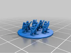 6mm cold war soldiers