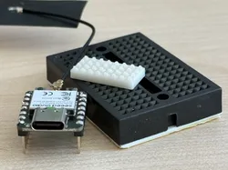 Breadboard PCB header pin soldering spacer