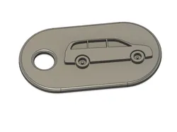 Caravan keychain