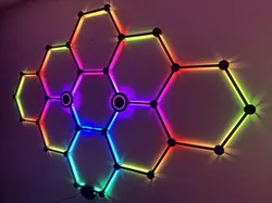 ExoWall v2 "Hex Led Wall Art"