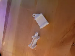 Flexible Curtain Track End Cap with ring